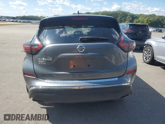 2022 Nissan Murano S with VIN 5N1AZ2AJ6NC114275, listed as a Copart auction lot 70842084 with 58,558 mi miles and Non Repairable. Bid and sale history available at DreamBid. Image 6.