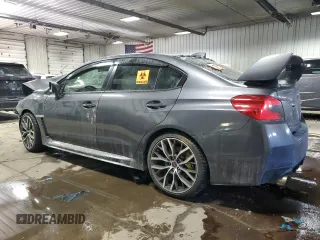 2020 Subaru WRX STI with VIN JF1VA2E6XL9829157, listed as a Copart auction lot 45809505 with 0 mi miles and Salvage Title. Bid and sale history available at carsss.com. Image 2.