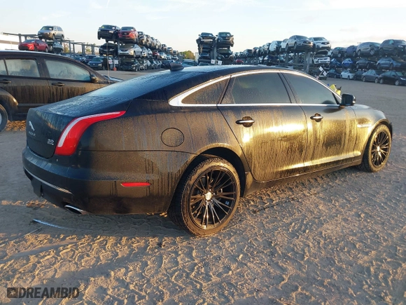 2018 Jaguar XJ with VIN SAJWJ2GD3J8W15092, listed as a IAAI auction lot 41844106 with 56,357 mi miles. Bid and sale history available at carsss.com. Image 4.