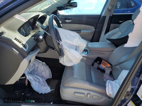2015 Acura TLX Technology with VIN 19UUB2F51FA019378, listed as a Copart auction lot 54581335 with 91,899 mi miles and Salvage title. Bid and sale history available at DreamBid. Image 7.