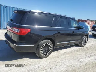 2020 Lincoln Navigator Black Label z VIN 5LMJJ3TTXLEL03828, wystawiony jako Copart lot #77517824 z przebiegiem 46 245 mil mil oraz Szkoda całkowita • Salvage title. Historia ofert i sprzedaży dostępna na DreamBid. Obrazek 3.