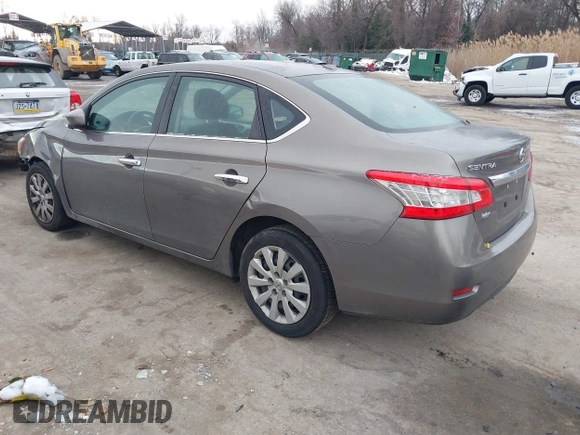 2015 Nissan Sentra SR with VIN 3N1AB7AP8FL638384, listed as a IAAI auction lot 41321674 with 104,023 mi miles and . Bid and sale history available at DreamBid. Image 3.