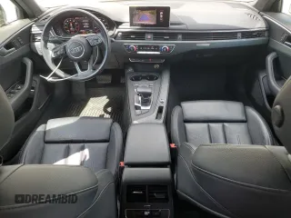 2017 Audi A4 Premium Plus with VIN WAUENAF48HN027868, listed as a Copart auction lot 57607215 with 101,410 mi miles and Salvage title. Bid and sale history available at DreamBid. Image 8.