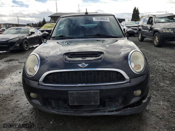 2010 MINI Cooper Convertible S with VIN WMWMS3C53ATY08294, listed as a Copart auction lot 78438824 with 136,253 mi miles and Salvage Title. Bid and sale history available at carsss.com. Image 5.