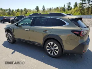2025 Subaru Outback Touring with VIN 4S4BTAPC0S3236358, listed as a Copart auction lot 56849645 with 451 mi miles and Salvage title. Bid and sale history available at DreamBid. Image 2.
