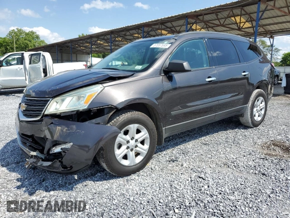 2017 Chevrolet Traverse LS с VIN 1GNKVFED6HJ176640, выставлен на аукционе Copart как лот 57057695 с пробегом Не указан миль и Списание • Salvage title. История ставок и продаж доступна на DreamBid. Изображение 1.