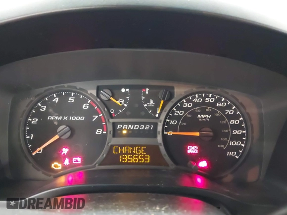 2005 Chevrolet Colorado 1SF LS Z71 with VIN 1GCDT136458138180, listed as a IAAI auction lot 41890561 with 135,653 mi miles. Bid and sale history available at carsss.com. Image 7.