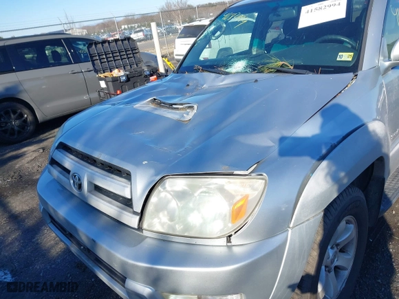 2004 Toyota 4Runner SR5 with VIN JTEBU14R648023149, listed as a IAAI auction lot 41582994 with 246,074 mi miles. Bid and sale history available at carsss.com. Image 6.