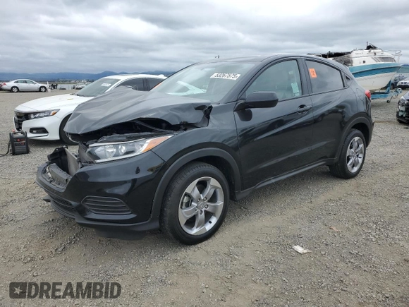 2021 Honda HR-V LX with VIN 3CZRU6H3XMM737099, listed as a Copart auction lot 53267575 with 36,281 mi miles and Salvage Title. Bid and sale history available at carsss.com. Image 1.