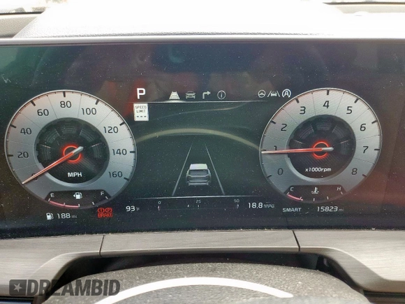 2024 Kia Telluride SX X-Line z VIN 5XYP5DGC7RG424631, wystawiony jako Copart lot #59235715 z przebiegiem 15 823 mil mil oraz Szkoda całkowita • Salvage title. Historia ofert i sprzedaży dostępna na DreamBid. Obrazek 9.