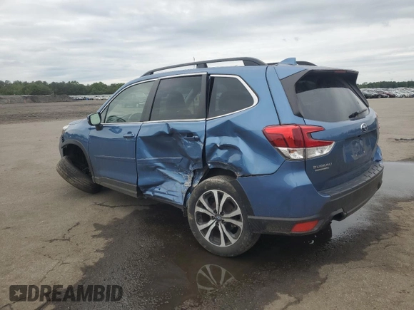 2021 Subaru Forester Limited with VIN JF2SKASC4MH474980, listed as a Copart auction lot 60740335 with 19,622 mi miles and Salvage title. Bid and sale history available at DreamBid. Image 2.