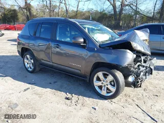 2017 Jeep Compass High Altitude with VIN 1C4NJCEB9HD102884, listed as a IAAI auction lot 41283748 with 82,447 mi miles. Bid and sale history available at carsss.com. Image 1.