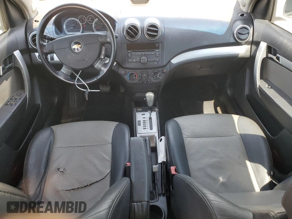 2011 Chevrolet Aveo 2LT z VIN KL1TG6DE4BB213890, wystawiony jako Copart lot #52505565 z przebiegiem 157 464 mil mil oraz Szkoda całkowita • Salvage title. Historia ofert i sprzedaży dostępna na DreamBid. Obrazek 8.