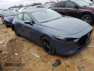 2019 Mazda Mazda3 Hatchback w/Premium Pkg with VIN JM1BPANM8K1124195, listed as a Copart auction lot 46151313 with 40,282 mi miles. Bid and sale history available at carsss.com. Image 4.