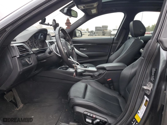 2016 BMW 3 Series Gran Turismo 328i xDrive with VIN WBA8Z5C50GG500347, listed as a Copart auction lot 45960544 with 69,008 mi miles. Bid and sale history available at carsss.com. Image 7.