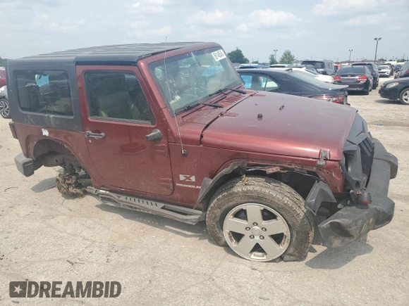 2009 Jeep Wrangler X с VIN 1J4FA24179L760213, выставлен на аукционе Copart как лот 59148545 с пробегом 129 303 миль миль и Списание • Salvage title. История ставок и продаж доступна на DreamBid. Изображение 4.