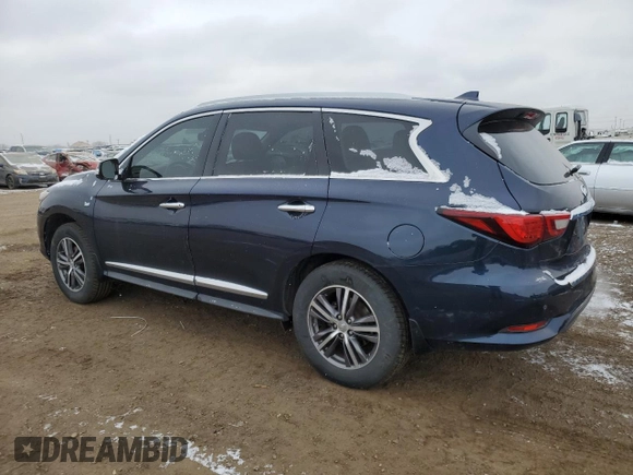 2018 Infiniti QX60 with VIN 5N1DL0MM7JC522674, listed as a Copart auction lot 44515265 with 65,582 mi miles and Salvage Title. Bid and sale history available at DreamBid. Image 2.