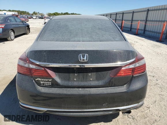 2016 Honda Accord LX with VIN 1HGCR2F34GA045402, listed as a Copart auction lot 48741335 with Not Provided miles and Salvage Title. Bid and sale history available at DreamBid. Image 6.