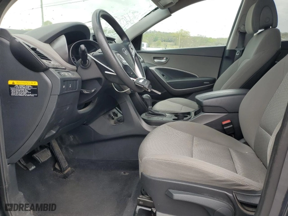 2015 Hyundai Santa Fe Sport with VIN 5XYZTDLB6FG279105, listed as a Copart auction lot 52895775 with 40,593 mi miles and Salvage Title. Bid and sale history available at carsss.com. Image 7.