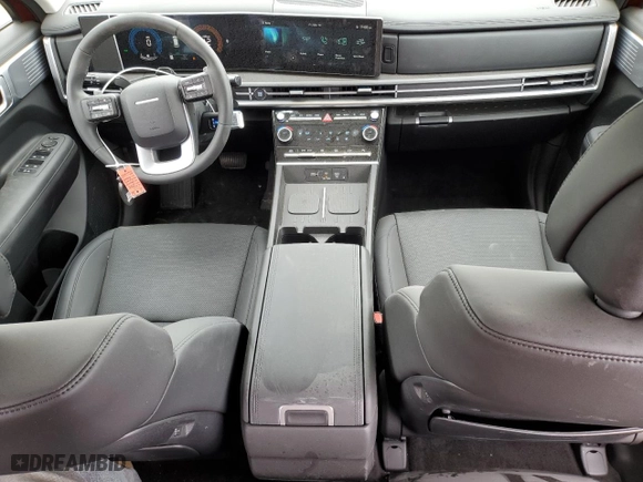 2025 Hyundai Santa Fe Hybrid SEL with VIN 5NMP2DG10SH019939, listed as a Copart auction lot 49004125 with 1,963 mi miles and Salvage Title. Bid and sale history available at carsss.com. Image 8.
