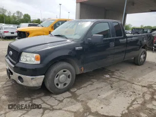 2006 Ford F-150 XL with VIN 1FTVX12546NB49877, listed as a Copart auction lot 56012285 with 197,816 mi miles and Salvage title. Bid and sale history available at DreamBid. Image 1.