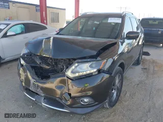 2016 Nissan Rogue SL with VIN 5N1AT2MT9GC734801, listed as a IAAI auction lot 41792366 with 116,656 mi miles. Bid and sale history available at carsss.com. Image 18.