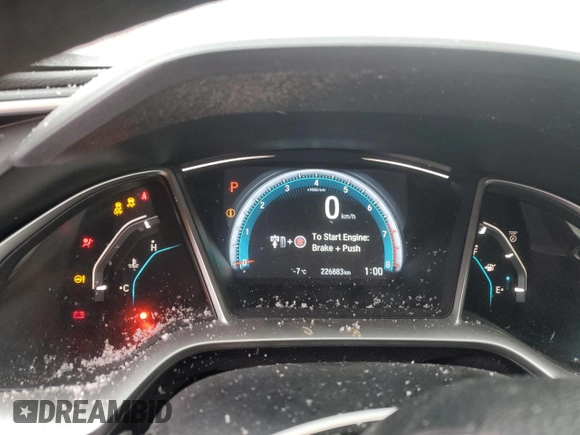 2016 Honda Civic Sedan EX with VIN 2HGFC2F72GH040007, listed as a Copart auction lot 87697895 with 226,883 mi miles and Non Repairable. Bid and sale history available at carsss.com. Image 9.
