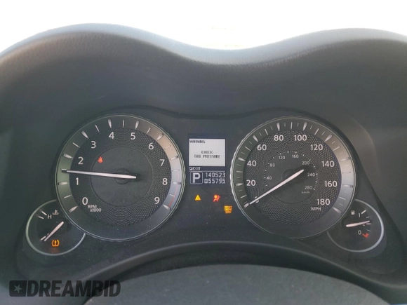 2013 Infiniti M37 with VIN JN1BY1AP0DM513091, listed as a Copart auction lot 76168224 with 140,523 mi miles and Salvage Title. Bid and sale history available at carsss.com. Image 9.