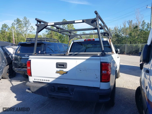 2018 Chevrolet Silverado 1500 Work Truck with VIN 1GCNCNEH5JZ137571, listed as a IAAI auction lot 41759353 with 168,834 mi miles. Bid and sale history available at carsss.com. Image 4.
