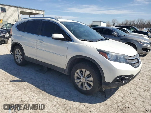 2014 Honda CR-V EX-L with VIN 5J6RM3H74EL014773, listed as a Copart auction lot 49443455 with 144,571 mi miles and Salvage Title. Bid and sale history available at carsss.com. Image 4.