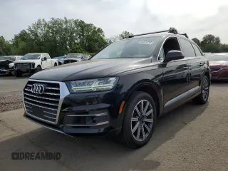 2017 Audi Q7 Premium Plus z VIN WA1LAAF73HD025493, wystawiony jako Copart lot #60876755 z przebiegiem 97 653 mil mil oraz Czysty tytuł • Clean title. Historia ofert i sprzedaży dostępna na DreamBid. Obrazek 1.