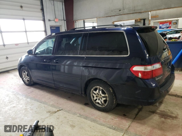 2006 Honda Odyssey EX-L with VIN 5FNRL38666B114457, listed as a Copart auction lot 46880885 with 176,033 mi miles and Salvage Title. Bid and sale history available at carsss.com. Image 2.
