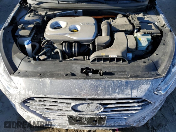 2018 Hyundai Sonata Hybrid SE with VIN KMHE24L3XJA078631, listed as a Copart auction lot 43017925 with 90,103 mi miles and Salvage Title. Bid and sale history available at carsss.com. Image 11.