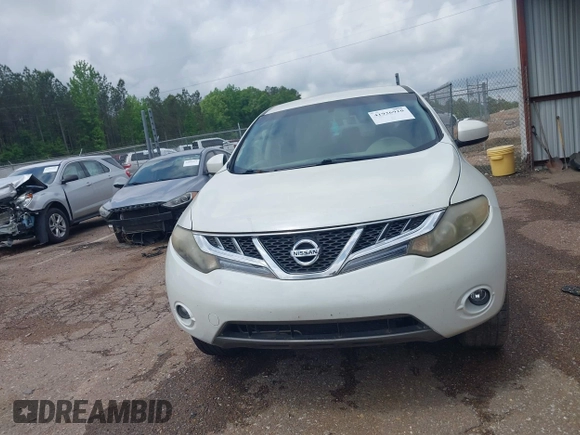 2013 Nissan Murano SV with VIN JN8AZ1MW9DW309293, listed as a IAAI auction lot 41936910 with 225,729 mi miles and . Bid and sale history available at DreamBid. Image 12.