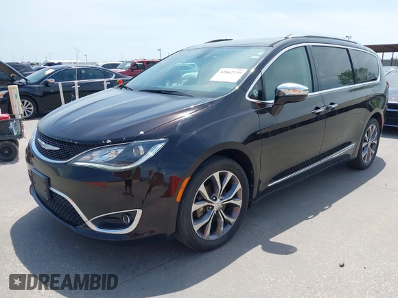 2017 Chrysler Pacifica Limited with VIN 2C4RC1GG8HR583927, listed as a IAAI auction lot 42062739 with 159,234 mi miles and . Bid and sale history available at DreamBid. Image 19.