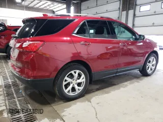 2021 Chevrolet Equinox Premier with VIN 2GNAXXEVXM6151610, listed as a Copart auction lot 60805265 with 14,520 mi miles and Salvage title. Bid and sale history available at DreamBid. Image 3.