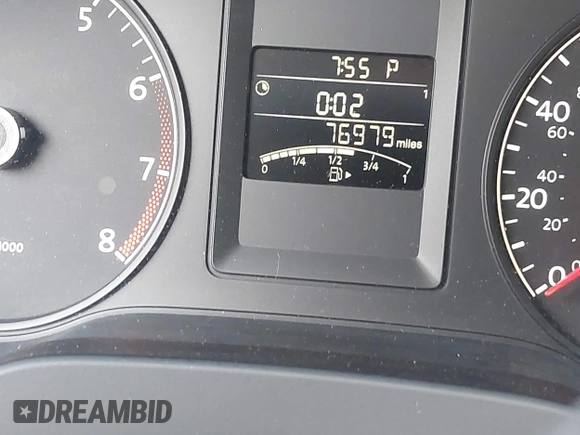 2013 Volkswagen Jetta S with VIN 3VW2K7AJ5DM317078, listed as a IAAI auction lot 42453014 with 76,979 mi miles and . Bid and sale history available at DreamBid. Image 7.