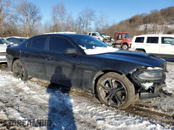 2022 Dodge Charger R/T with VIN 2C3CDXCT6NH172461, listed as a Copart auction lot 88461965 with 36,548 mi miles and Salvage Title. Bid and sale history available at DreamBid. Image 4.