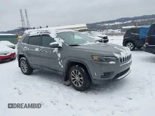 2019 Jeep Cherokee Latitude Plus with VIN 1C4PJMLB9KD399289, listed as a IAAI auction lot 41314743 with 84,726 mi miles. Bid and sale history available at carsss.com. Image 1.