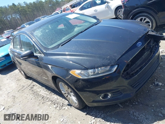 2015 Ford Fusion SE Hybrid with VIN 3FA6P0LU8FR148917, listed as a IAAI auction lot 41876627 with 253,952 mi miles. Bid and sale history available at carsss.com. Image 1.