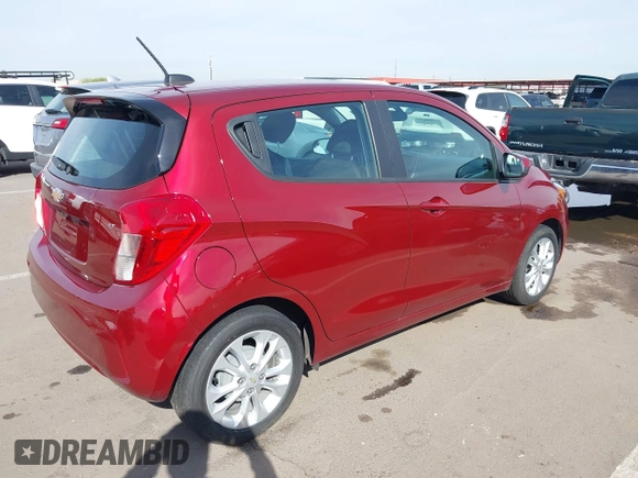 2022 Chevrolet Spark 1LT with VIN KL8CD6SA8NC025043, listed as a IAAI auction lot 41791061 with 32,264 mi miles. Bid and sale history available at carsss.com. Image 4.