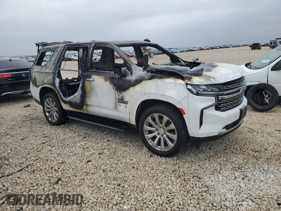 2023 Chevrolet Tahoe Premier with VIN 1GNSCSKD2PR144903, listed as a Copart auction lot 50967665 with Not provided miles and Non repairable. Bid and sale history available at DreamBid. Image 4.
