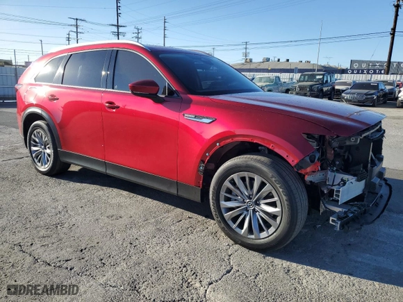 2024 Mazda CX-90 PHEV Preferred with VIN JM3KKBHA5R1156187, listed as a Copart auction lot 78050704 with 20,133 mi miles and Salvage Title. Bid and sale history available at carsss.com. Image 4.