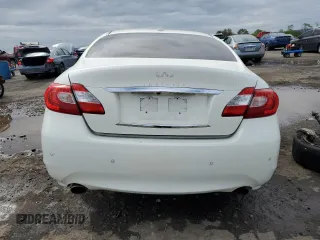 2013 Infiniti M37 with VIN JN1BY1AR0DM601088, listed as a Copart auction lot 73543164 with 215,014 mi miles and Salvage Title. Bid and sale history available at carsss.com. Image 6.