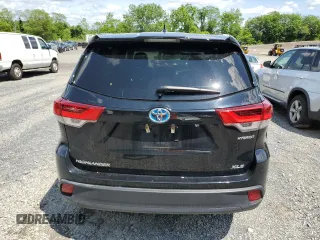 2018 Toyota Highlander Hybrid XLE with VIN 5TDJGRFH1JS038904, listed as a Copart auction lot 58176435 with 38,083 mi miles and Clean title. Bid and sale history available at DreamBid. Image 6.