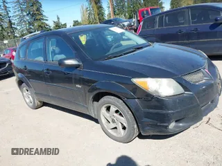 2003 Pontiac Vibe with VIN 5Y2SL628X3Z443472, listed as a IAAI auction lot 42042013 with 207,153 mi miles. Bid and sale history available at carsss.com. Image 1.