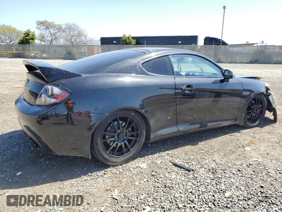 2008 Hyundai Tiburon GT z VIN KMHHN66F18U295838, wystawiony jako Copart lot #51972325 z przebiegiem 147 626 mil mil oraz Szkoda całkowita • Salvage title. Historia ofert i sprzedaży dostępna na DreamBid. Obrazek 3.