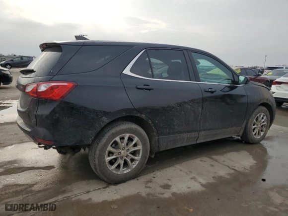 2021 Chevrolet Equinox LT with VIN 2GNAXKEV9M6146899, listed as a Copart auction lot 47679295 with 81,244 mi miles and Salvage Title. Bid and sale history available at carsss.com. Image 3.