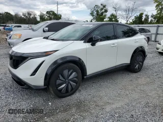 2024 Nissan ARIYA Platinum+ z VIN JN1DF0CD0RM730160, wystawiony jako Copart lot #59581505 z przebiegiem 249 mil mil oraz Czysty tytuł • Clean title. Historia ofert i sprzedaży dostępna na DreamBid. Obrazek 1.