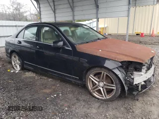 2011 Mercedes-Benz C with VIN WDDGF5EB4BR184206, listed as a Copart auction lot 44655965 with 133,737 mi miles and Clean Title. Bid and sale history available at carsss.com. Image 4.